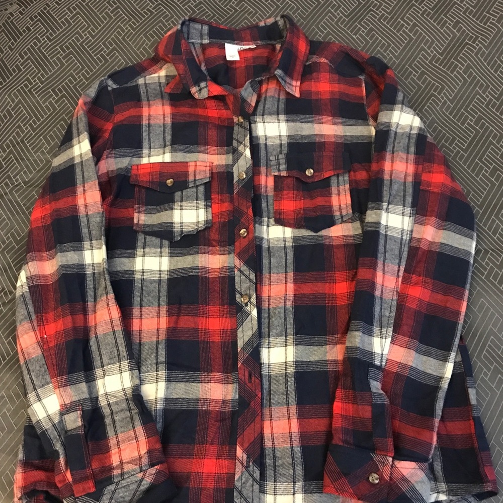 Abound plaid shirt